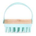 Bath Scrub side view, green