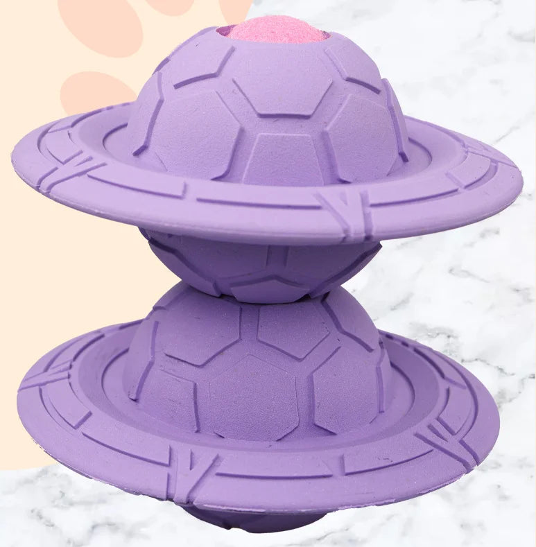 Two purple UFO Discs stacked