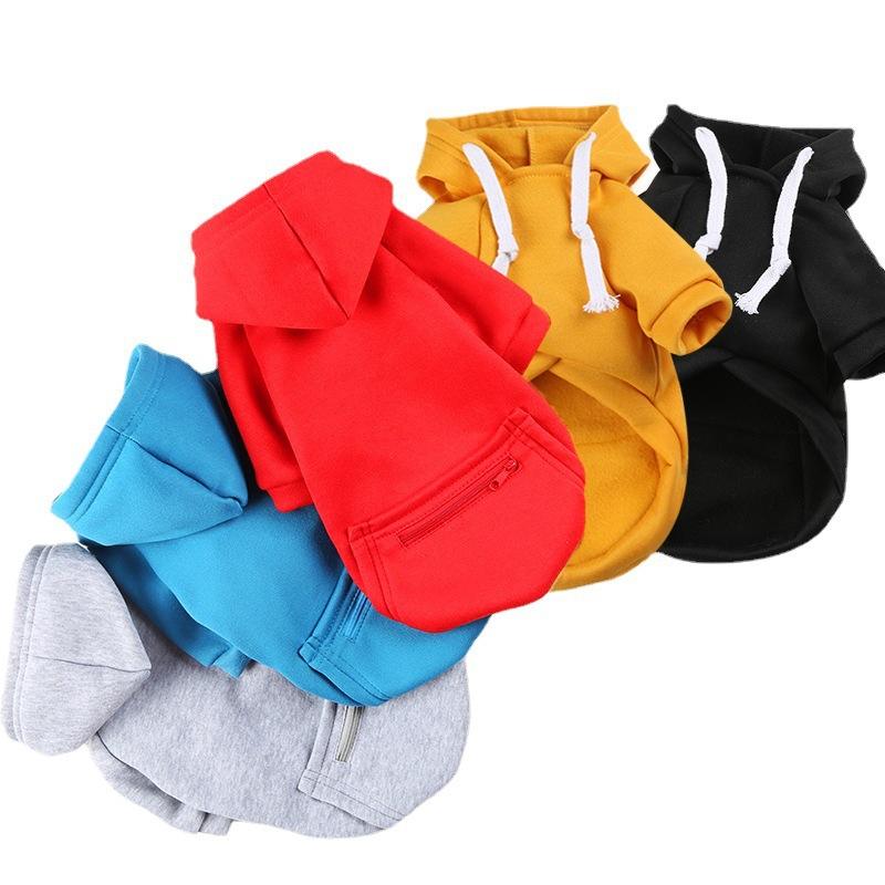 Five Walk Hoodie colors flat, zip back pocket