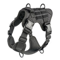 Black Tact Harness, handle, MOLLE and four buckles