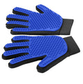 Deshed Glove pair, blue silicone palms