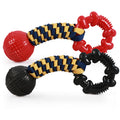 Tug Chew in red and black