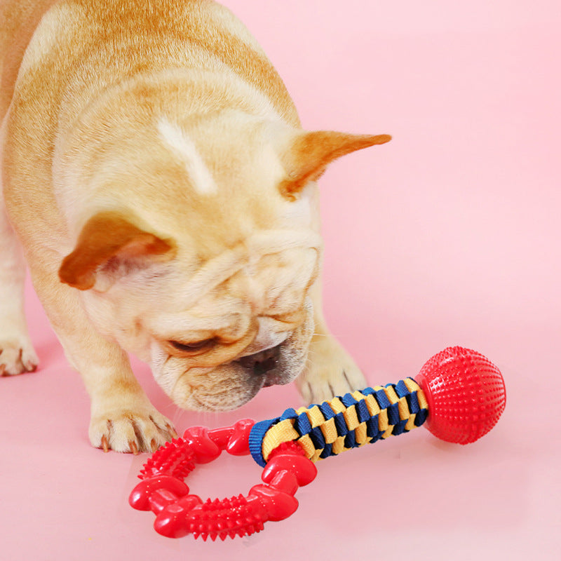 Tug Chew with a dog for scale