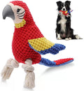 Plush Parrot on white with a Border Collie inset