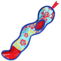 Floral Plush Snake on white