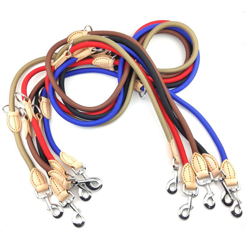 Five Multi Lead colors with leather-wrapped hardware