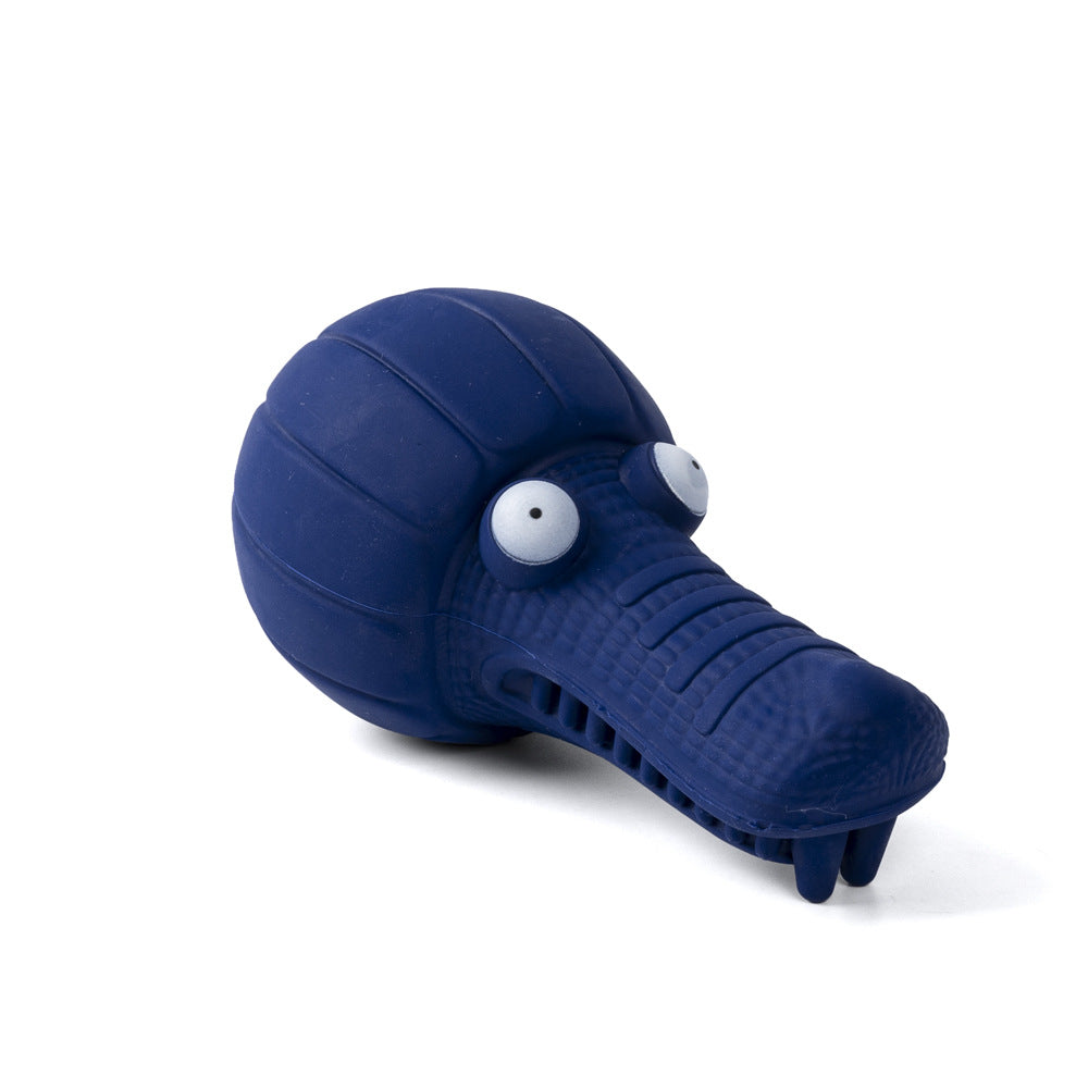Rubber Croc three-quarter view on white