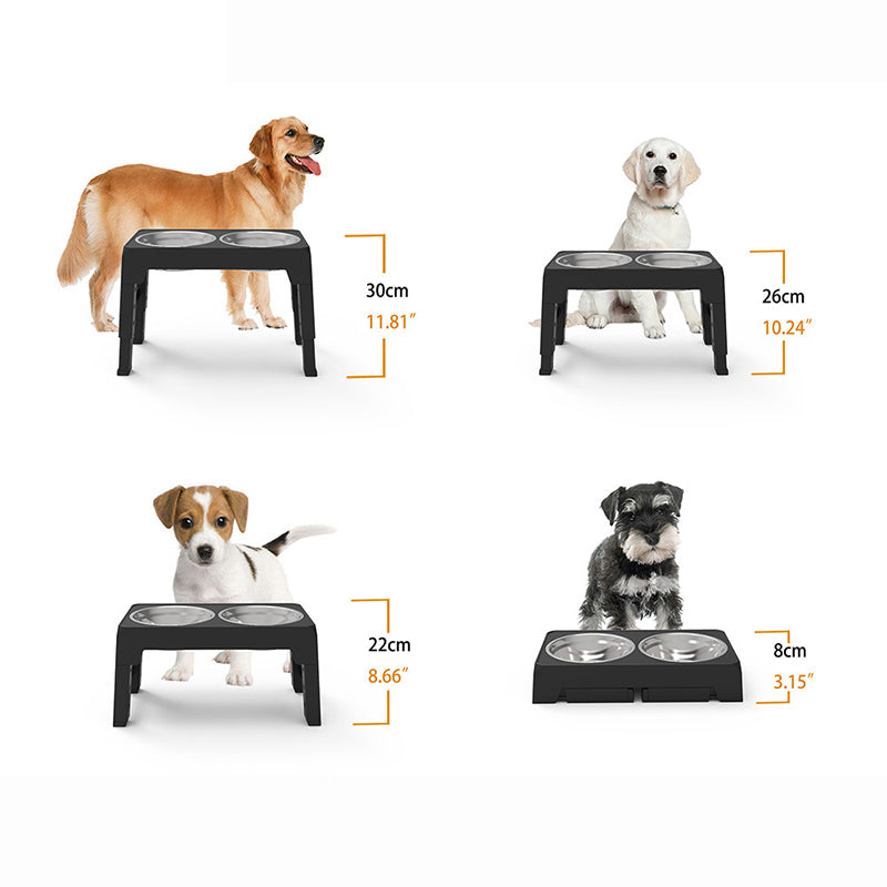 Bowl Stand at 30, 26, 22, and 8 cm