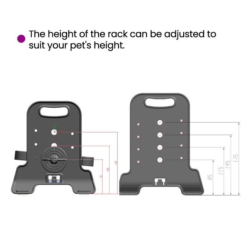 Pillar Stand hole heights 85 to 175 mm