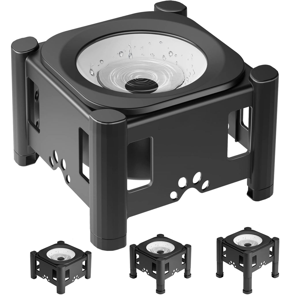 Black Splash Bowl with floating disk and three heights
