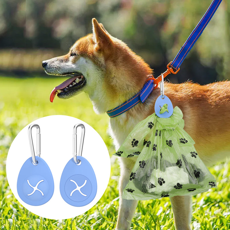 Blue Walk Clip on a leash during a walk