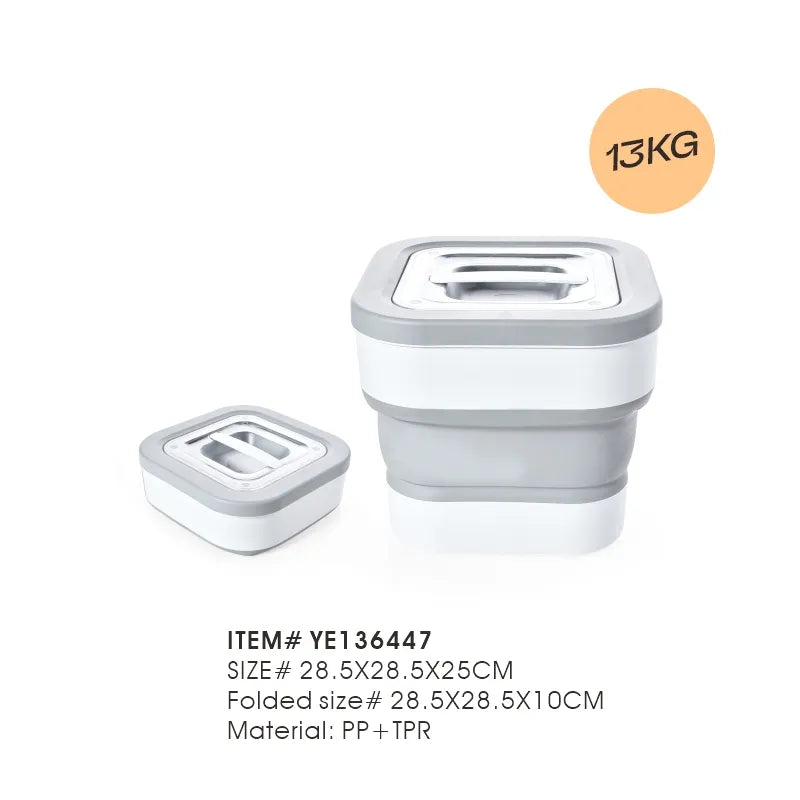 Food Bin factory size 28.5 cm, 13 kg, PP + TPR