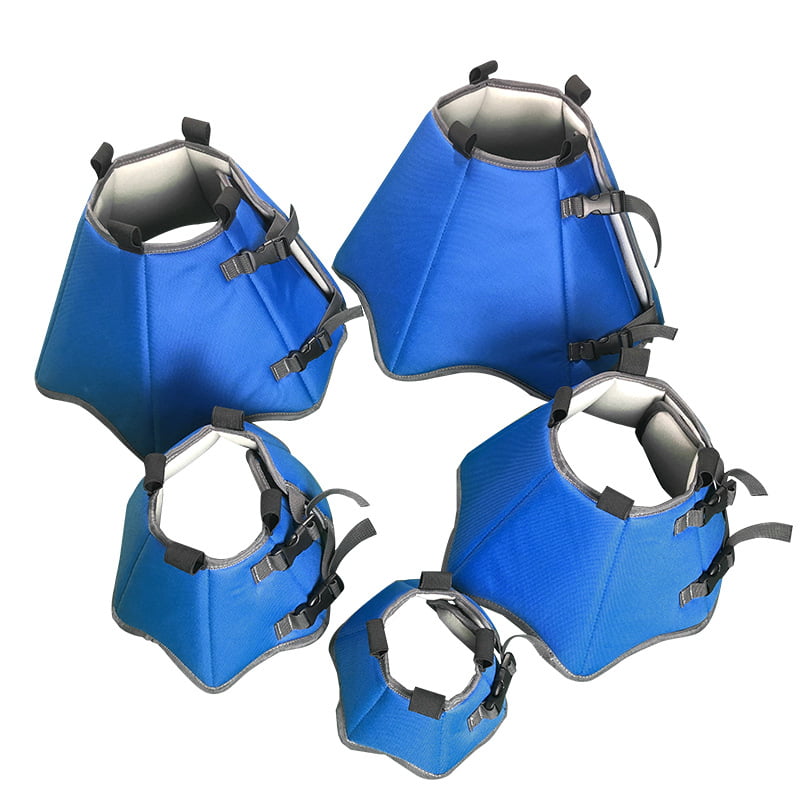 Soft Cone in five factory sizes, royal blue