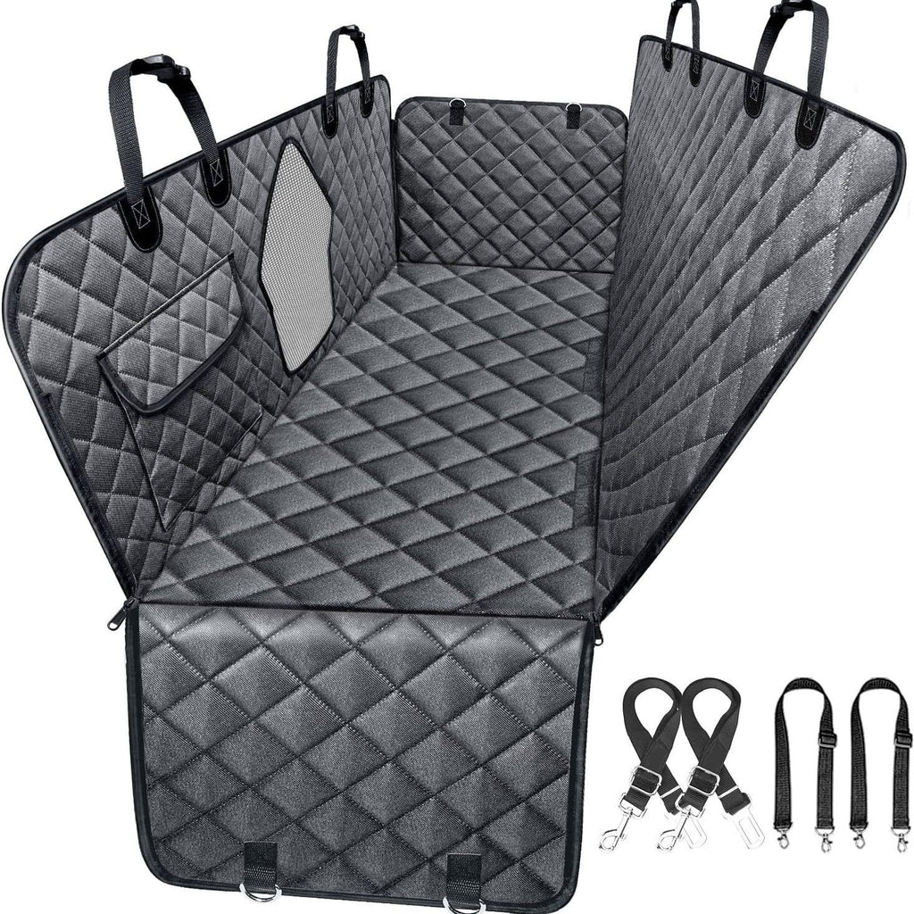 Gray Seat Cover hammock with mesh window