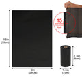 Black Bag Rolls, 13 x 9 in, 15 microns
