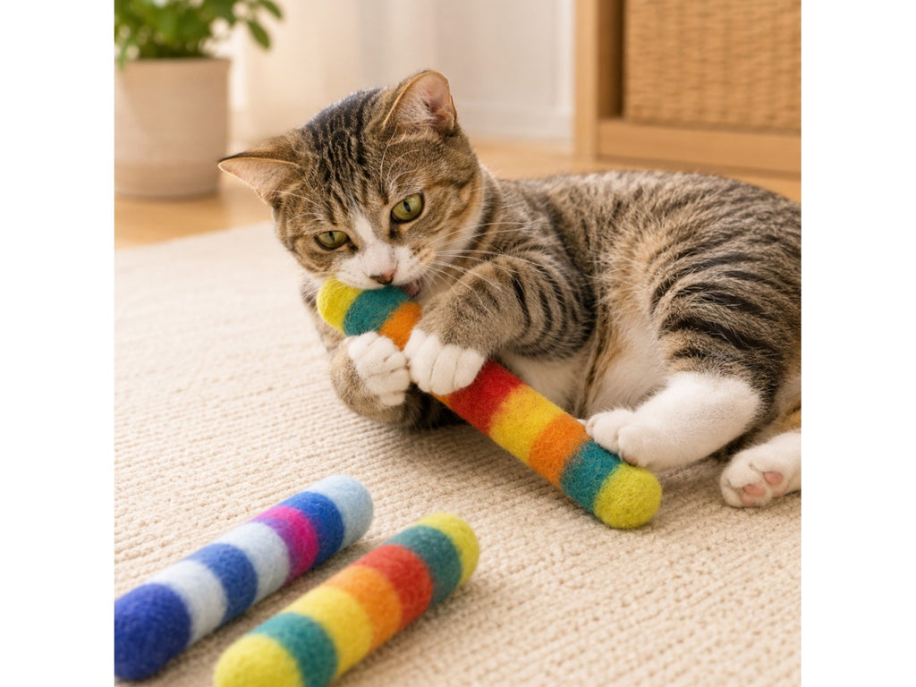 Felt Kicker in use on a rug